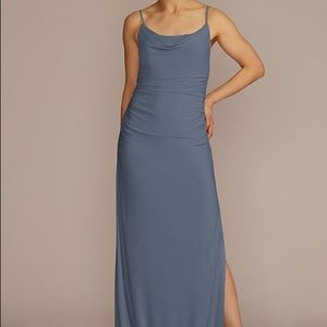 Blue formal dress